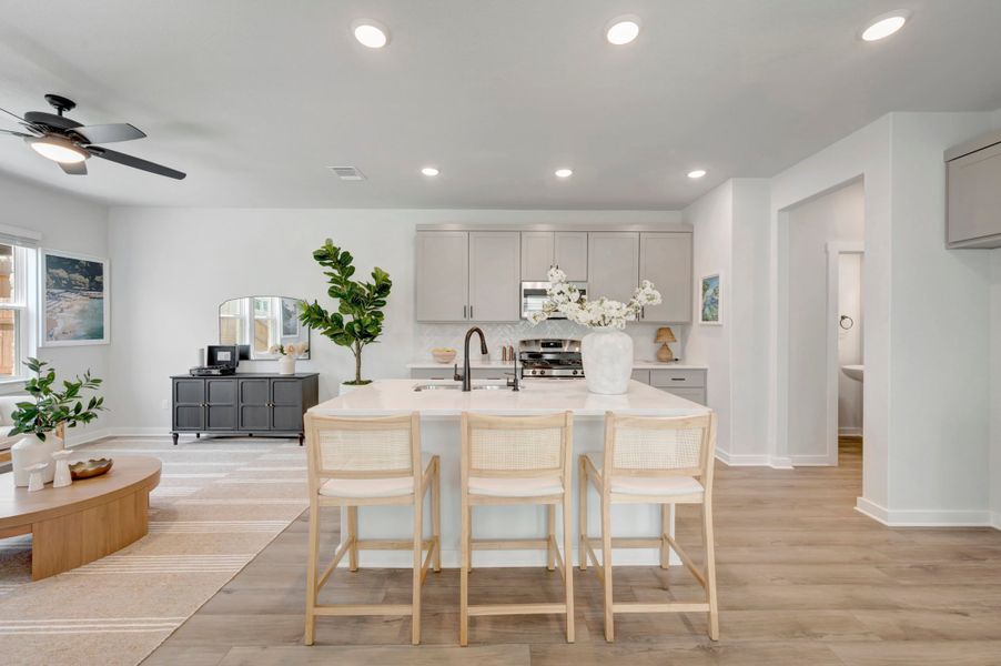 Furnished interior view inside a new home in Park Central, Georgetown (Image 16).
