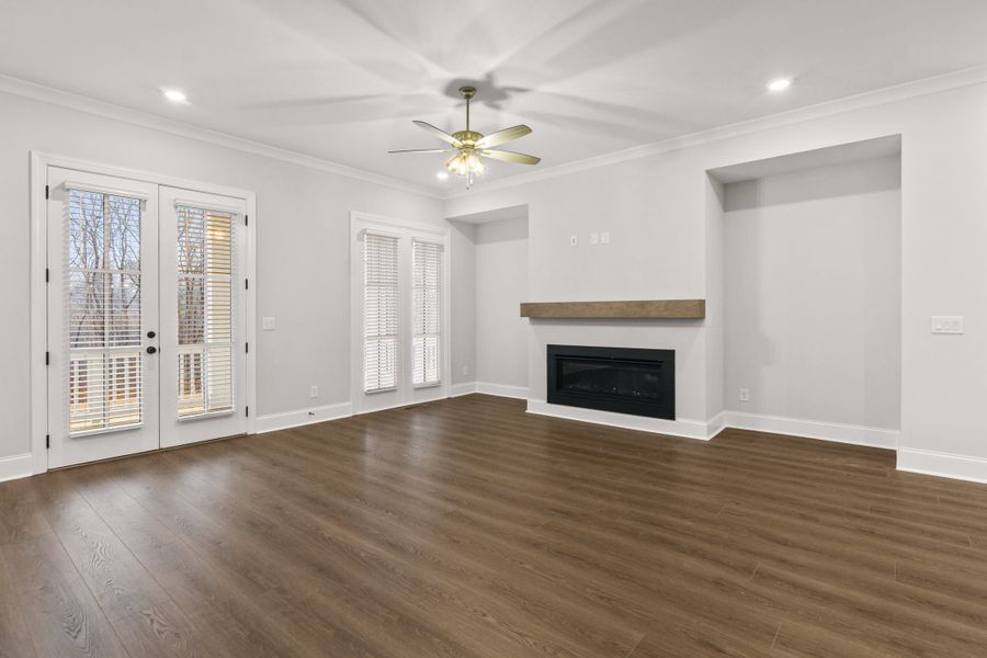 Representative unfurnished interior of a home built from the The Stanley by The Providence Group in Waterside Single Family, Peachtree Corners (Image 33). Representative unfurnished interior of a home built from the The Stanley by The Providence Group in Waterside Single Family, Peachtree Corners (Image 33).