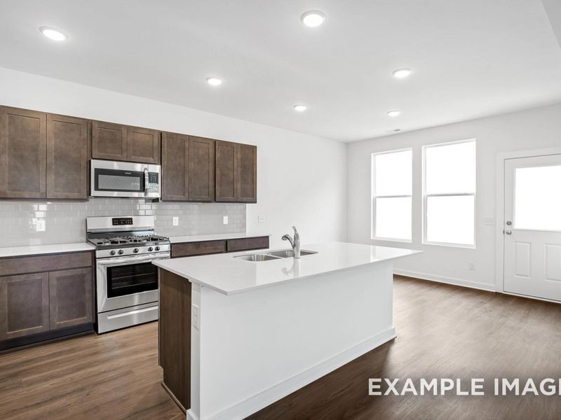 Representative furnished interior of a home built from the The Grayson A by Davidson Homes LLC in Sage Farms, White House (Image 13).