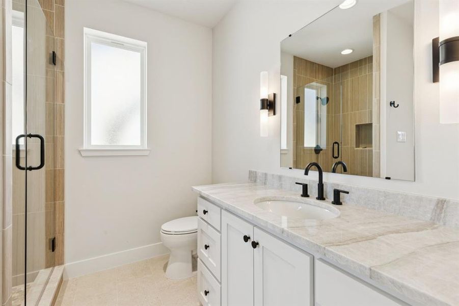 Furnished interior view inside a new home in , Roanoke (Image 9).