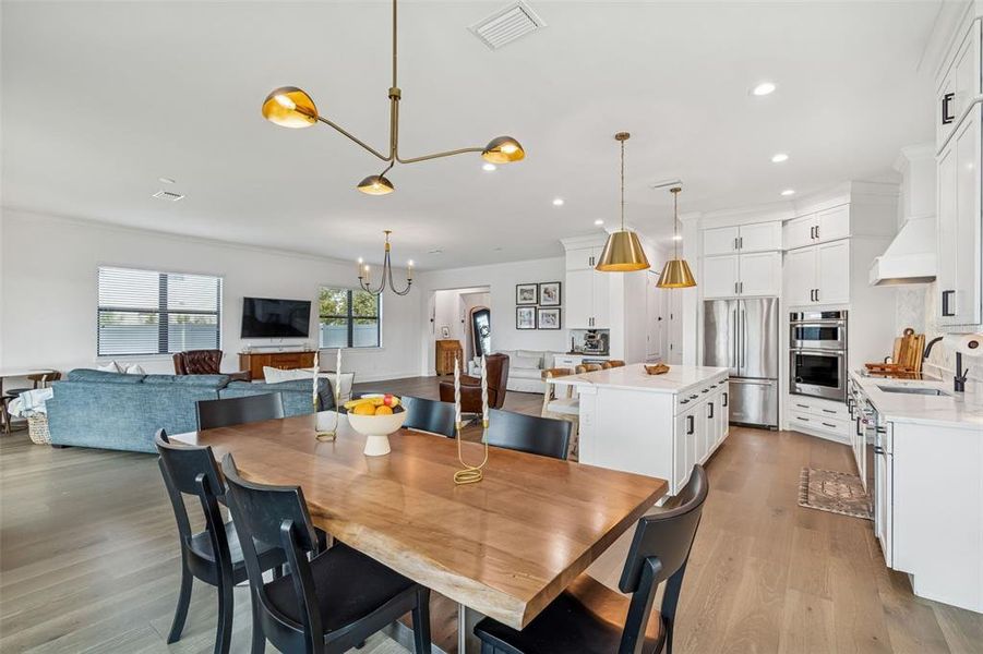 Furnished interior view inside a new home in , Tampa (Image 34).