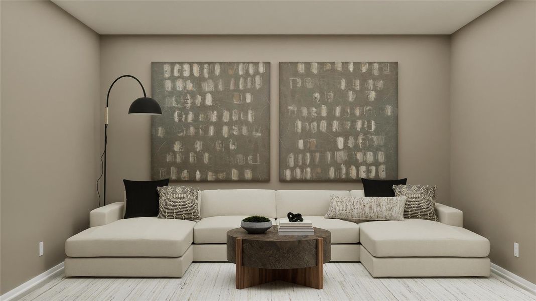 Furnished interior view inside a new home in Cotton Brook, Hutto (Image 26).