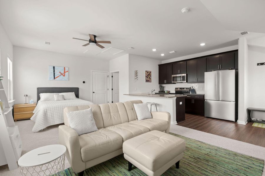 Furnished interior view inside a new home in , Summerville (Image 42). Furnished interior view inside a new home in , Summerville (Image 42).
