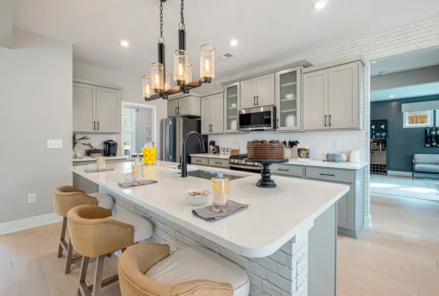 Representative furnished interior of a home built from the Wyatt by Fischer Homes in The Sandbar, Anna Maria (Image 3).