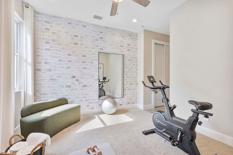 Representative furnished interior of a home built from the Charlotte by William Ryan Homes in The Sanctuary – Royal Collection, Punta Gorda (Image 44). Representative furnished interior of a home built from the Charlotte by William Ryan Homes in The Sanctuary – Royal Collection, Punta Gorda (Image 44).