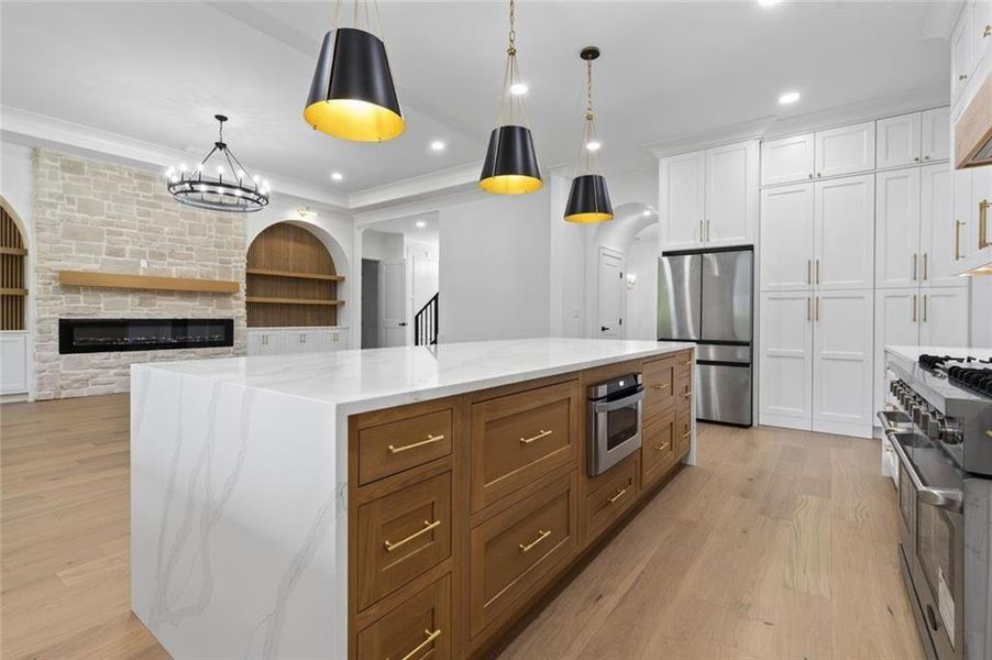 Furnished interior view inside a new home in , Bethlehem (Image 47).