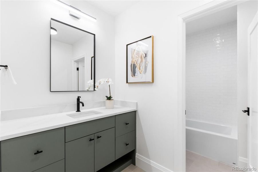 Furnished interior view inside a new home in , Louisville (Image 28).