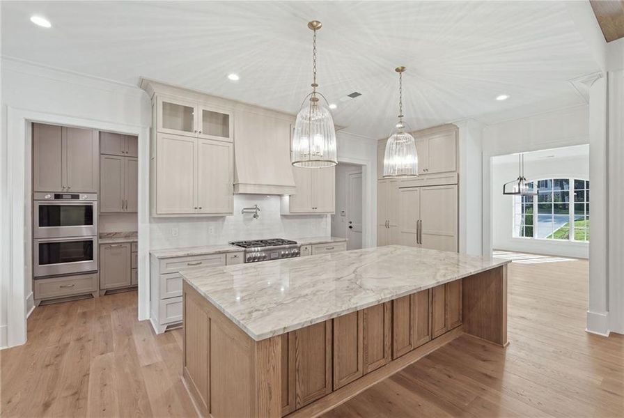 Furnished interior view inside a new home in , Dawsonville (Image 17).