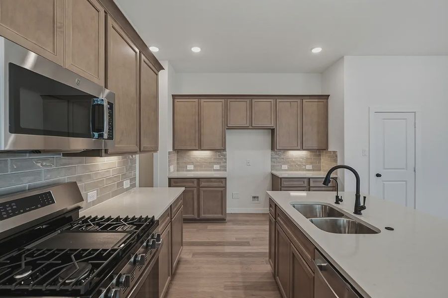 Furnished interior view inside a new home in The Crossvine, Schertz (Image 10).