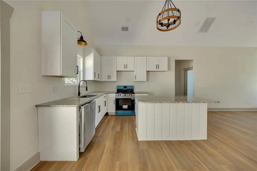 Furnished interior view inside a new home in , Silver Creek (Image 7).