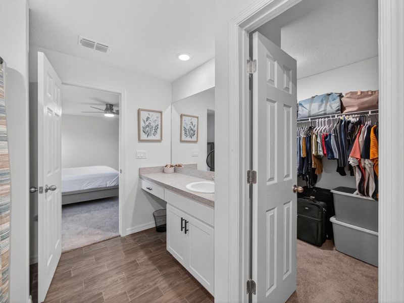 Furnished interior view inside a new home in , Port St. Lucie (Image 4).