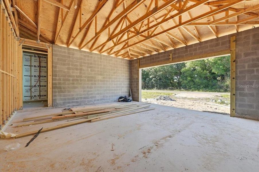 In-progress construction of a new home in , Avon Park, FL (Image 27).