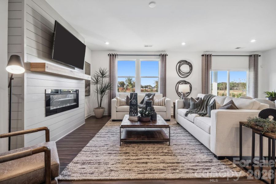 Furnished interior view inside a new home in Grants Landing, Salisbury (Image 26).