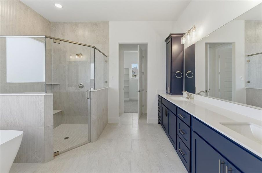 Furnished interior view inside a new home in Grayson Ridge, Van Alstyne (Image 10).