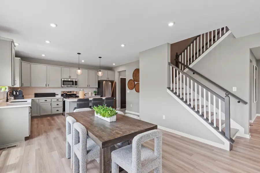 Representative furnished interior of a home built from the Breckenridge by Fischer Homes in Twin Lakes, Hoschton (Image 15).