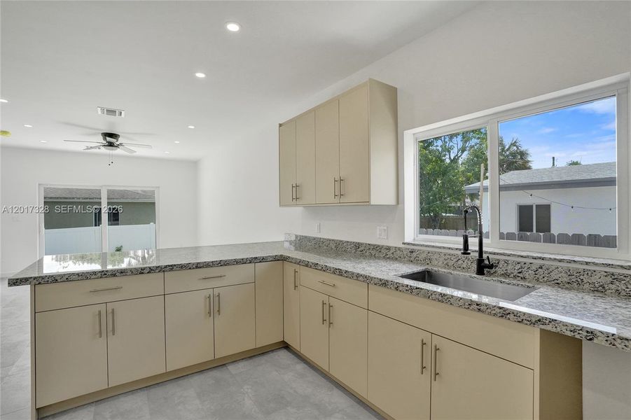 Furnished interior view inside a new home in , Fort Lauderdale (Image 7).