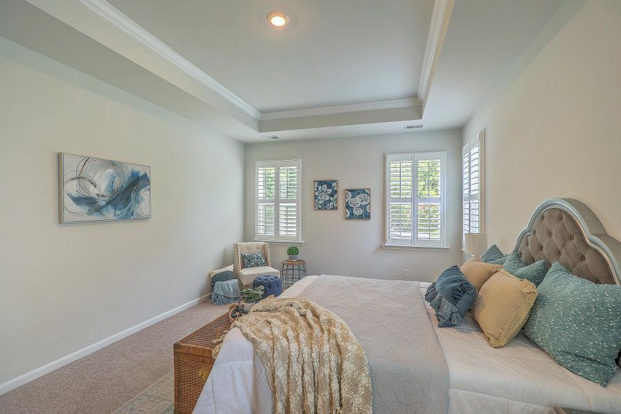 Furnished interior view inside a new home in The Ponds, Summerville (Image 5). Furnished interior view inside a new home in The Ponds, Summerville (Image 5).