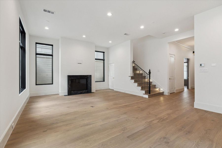 Step into luxury with the Arundel floorplan, featuring 4-5 bedrooms, 4 bathrooms, first-floor powder bath, and approximately 4,159 square feet of living space.