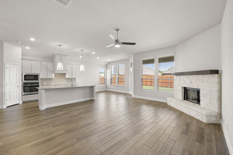 Spacious, unfurnished interior of a new home in Mockingbird Hills - Signature Series, Joshua (Image 18).