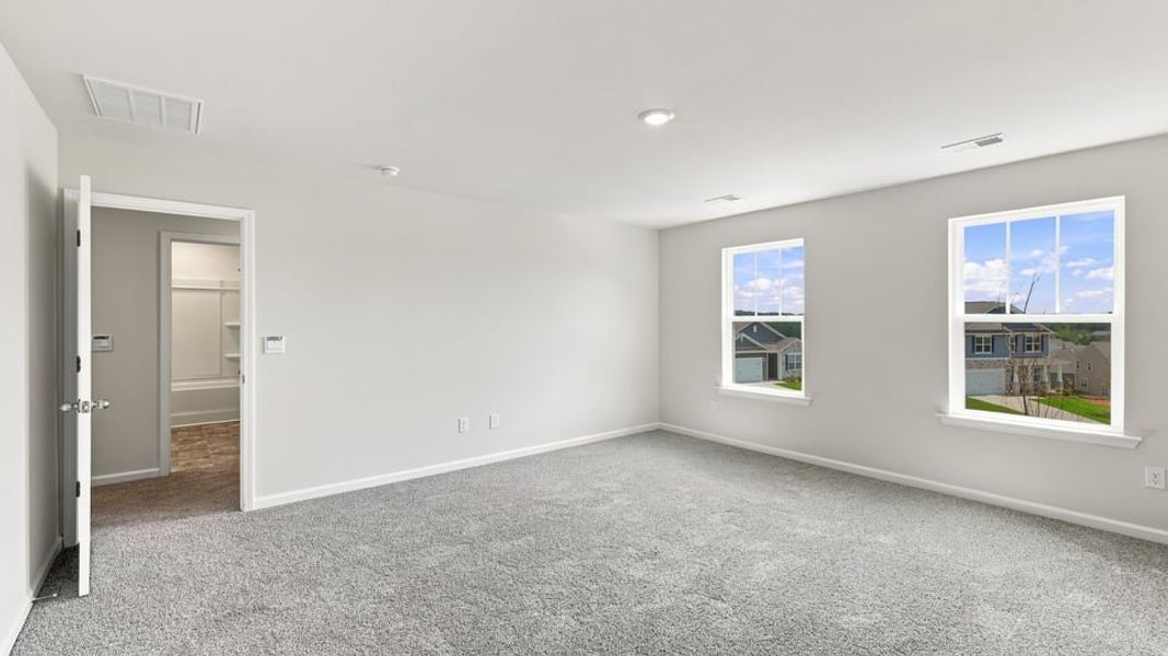 Spacious, unfurnished interior of a new home in Durbin Meadows Traditions, Fountain Inn (Image 29). Spacious, unfurnished interior of a new home in Durbin Meadows Traditions, Fountain Inn (Image 29).