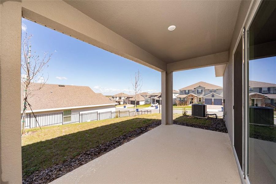 Exterior details and patio area of a home in , Minneola (Image 24).