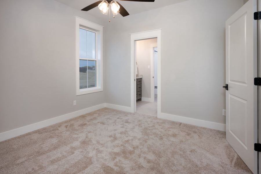 Representative unfurnished interior of a home built from the The Sophie by Reece Homes in Traditions, Bryan (Image 26).
