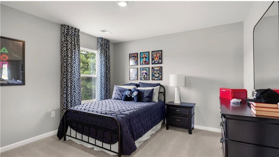 Furnished interior view inside a new home in Bridle Creek, Locust Grove (Image 9).