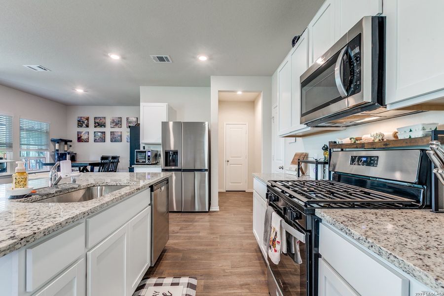 Furnished interior view inside a new home in Redbird Ranch, San Antonio (Image 14).