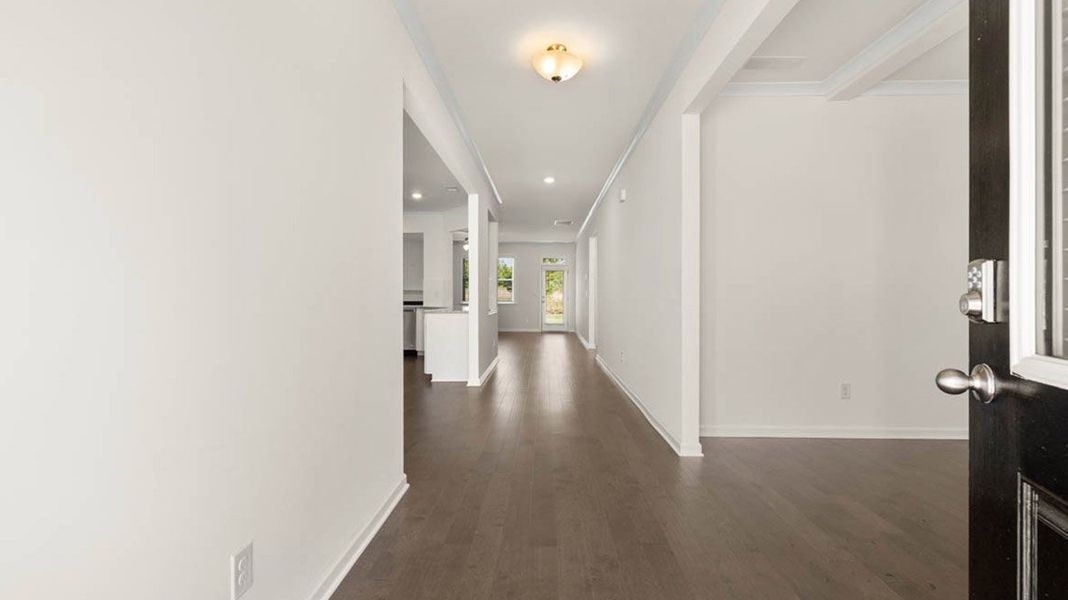 Spacious, unfurnished interior of a new home in The Gates at Pates Creek, Hampton (Image 10).