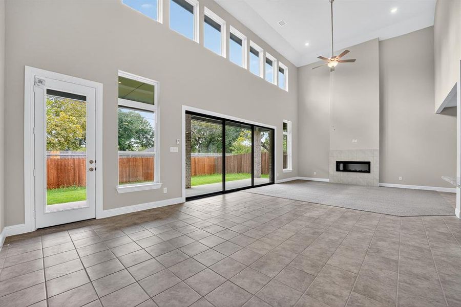 Spacious, unfurnished interior of a new home in Legacy Estates, Mansfield (Image 9). Spacious, unfurnished interior of a new home in Legacy Estates, Mansfield (Image 9).