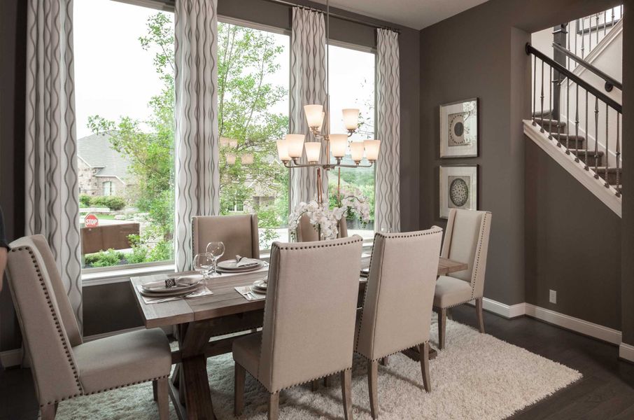 Representative Dining Room - some options shown