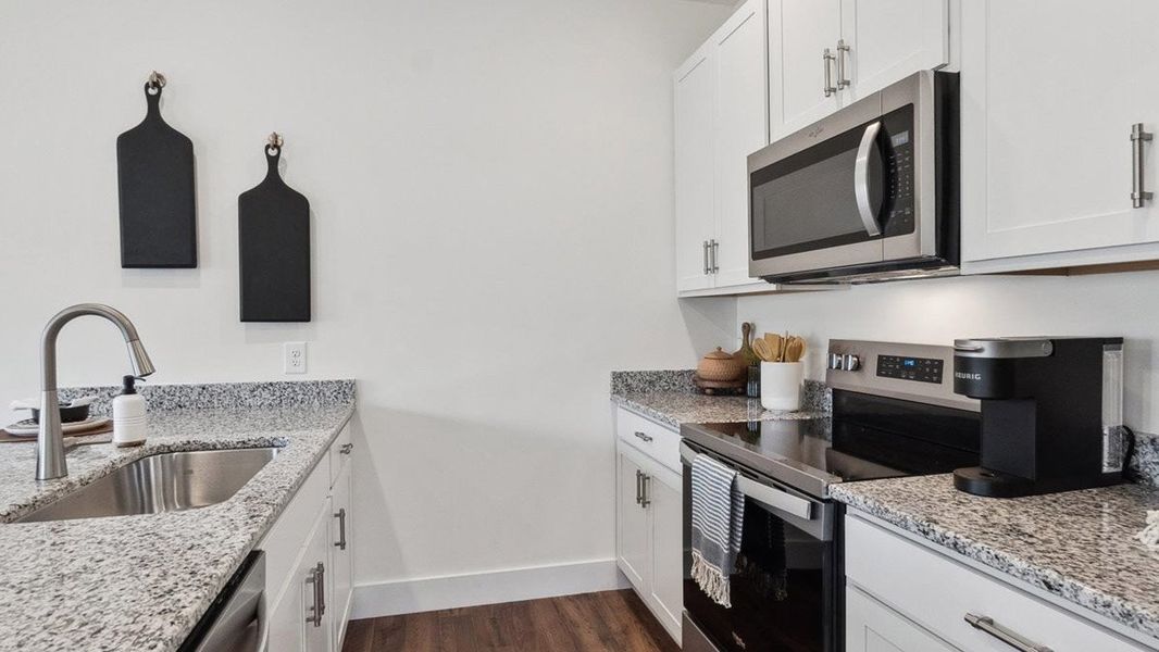 Furnished interior view inside a new home in The Arbor Townhomes, Kingsport (Image 9).