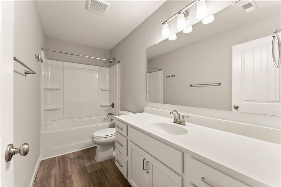 Furnished interior view inside a new home in , Braselton (Image 11). Furnished interior view inside a new home in , Braselton (Image 11).