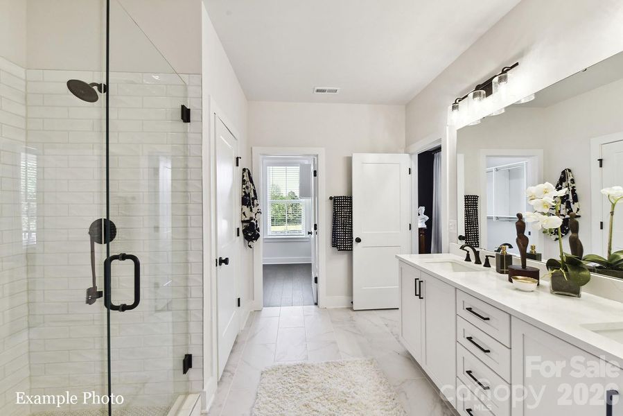 Furnished interior view inside a new home in Endhaven Terraces, Charlotte (Image 14).
