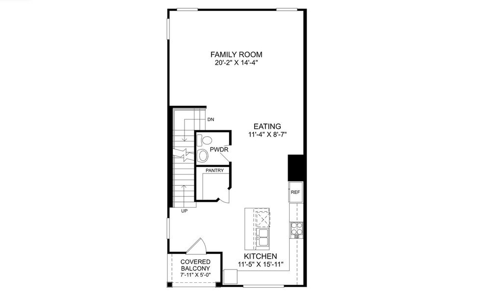 2D floor plan layout for the The Archer by Stanley Martin Homes in Westchase Station, Westchase, FL (Image 1). 2D floor plan layout for the The Archer by Stanley Martin Homes in Westchase Station, Westchase, FL (Image 1).