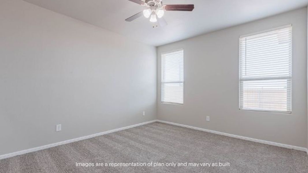 Spacious, unfurnished interior of a new home in Mustang Ridge, Andrews (Image 13).