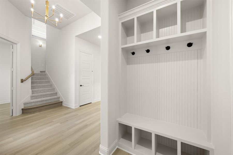 Spacious, unfurnished interior of a new home in BridgeWater - Phase 1, Midlothian (Image 32).