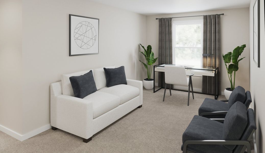Representative furnished interior of a home built from the Beacon by Fischer Homes in Cherry Glen, Euharlee (Image 12). Representative furnished interior of a home built from the Beacon by Fischer Homes in Cherry Glen, Euharlee (Image 12).
