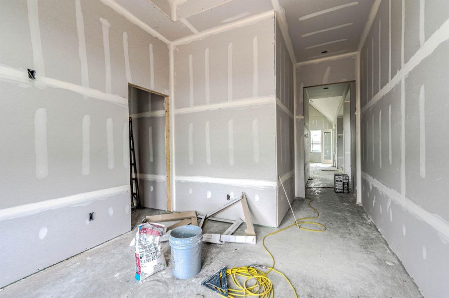 In-progress construction of a new home in , Needville, TX (Image 23).