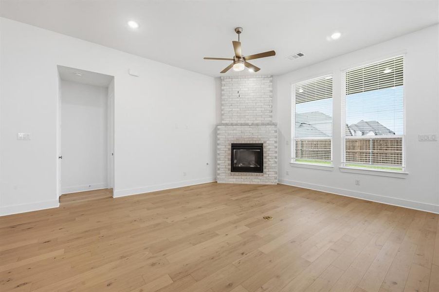 Spacious, unfurnished interior of a new home in Wellington: Artisan Series - 50ft lots, Haslet (Image 15).