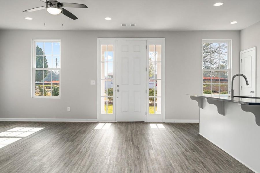 Spacious, unfurnished interior of a new home in Harmony, Auburn (Image 20). Spacious, unfurnished interior of a new home in Harmony, Auburn (Image 20).