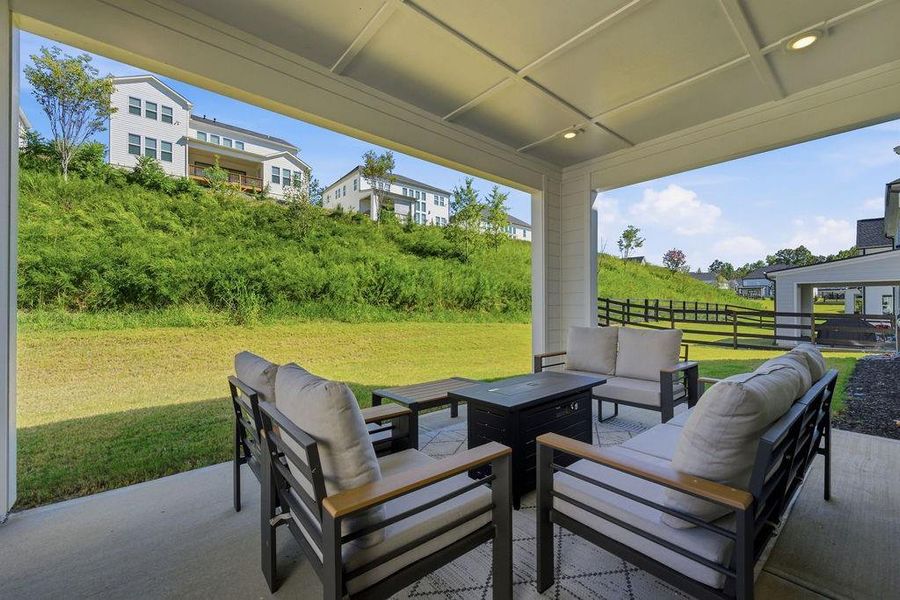 Exterior details and patio area of a home in , Woodstock (Image 3).
