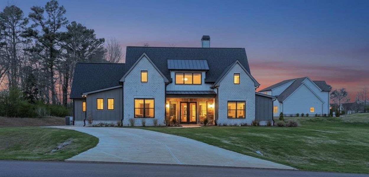 Front exterior of a new home in , Rydal, GA, highlighting curb appeal (Image 26).