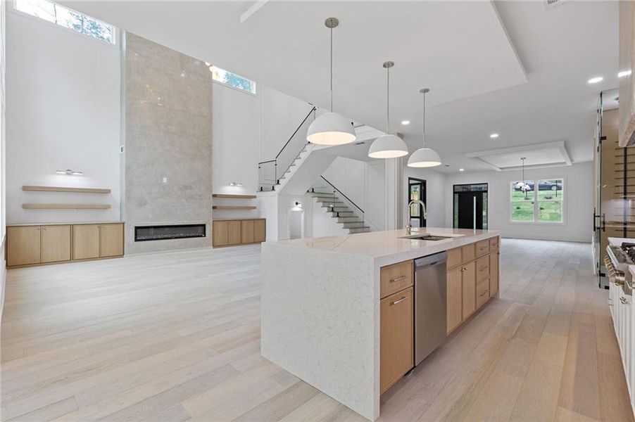 Furnished interior view inside a new home in , Lilburn (Image 6).