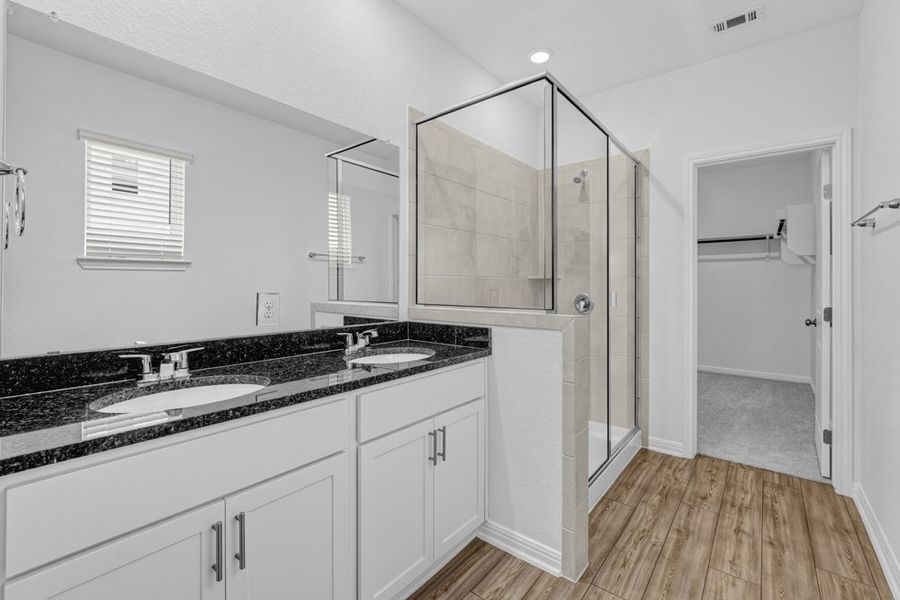 Furnished interior view inside a new home in Sunfield, Buda (Image 19).