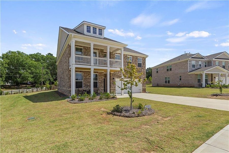 Exterior details and patio area of a home in Burchwood, Stockbridge (Image 34). Exterior details and patio area of a home in Burchwood, Stockbridge (Image 34).