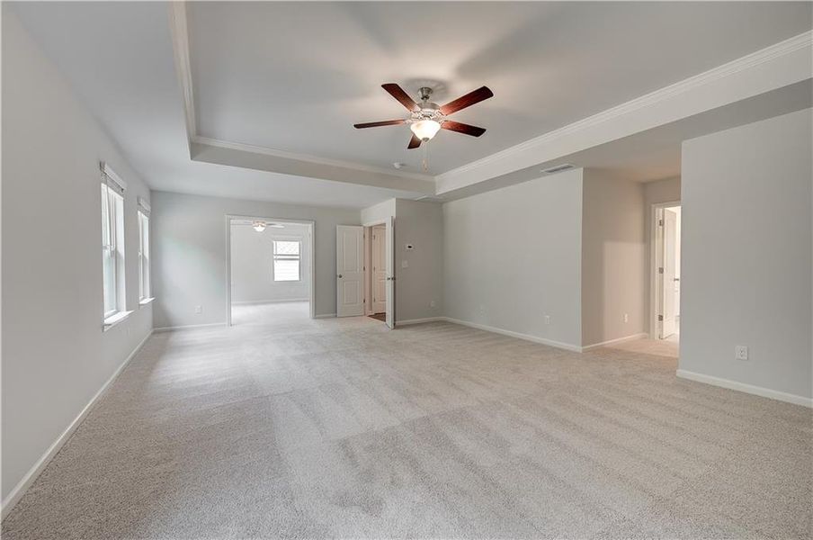 Spacious, unfurnished interior of a new home in Hamilton Lakes, Lawrenceville (Image 31).