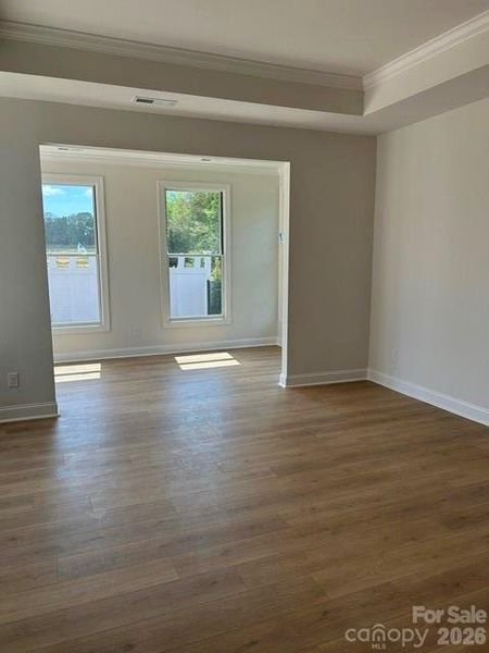 Spacious, unfurnished interior of a new home in The Courtyards at Hodges Farm, Charlotte (Image 12).