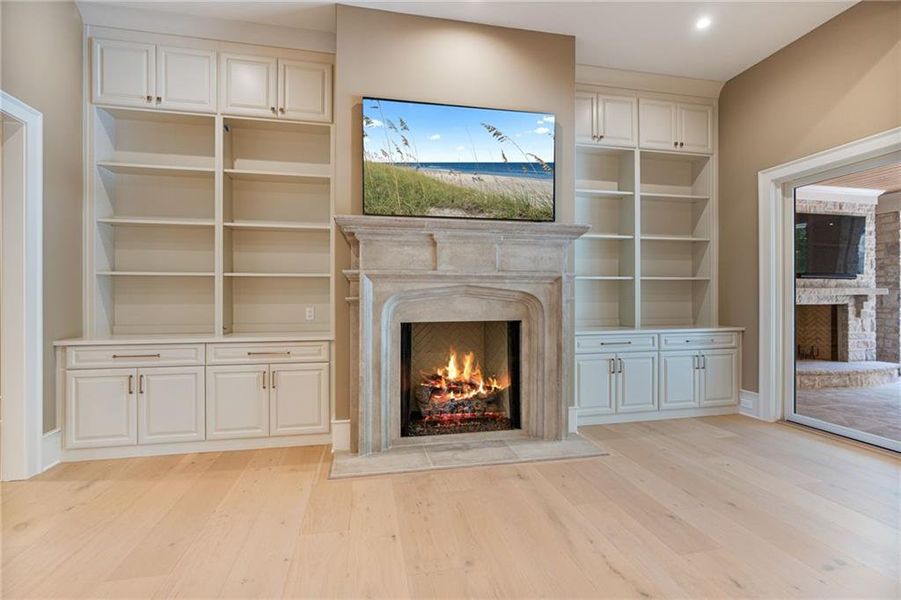 Furnished interior view inside a new home in , Cumming (Image 18).