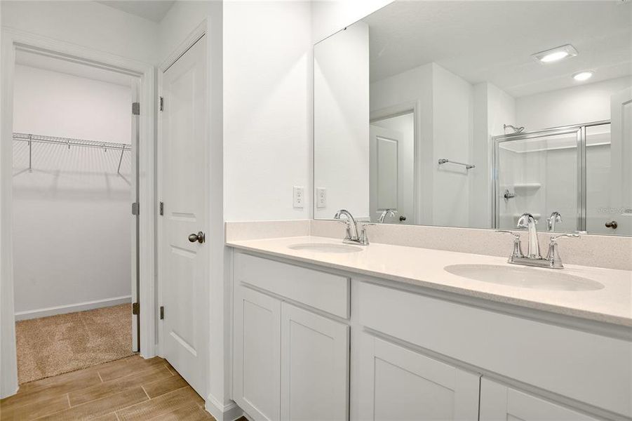 Furnished interior view inside a new home in Seasons at Aurora Oaks, Ocala (Image 9).